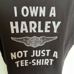 Harley Davidson Black Tee shirt size 2X
